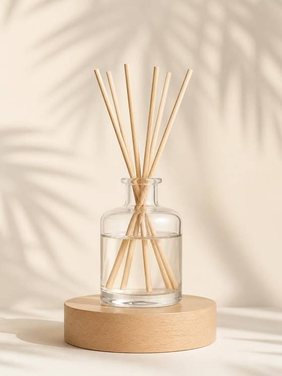 Diffuseurs à bâtonnets parfumés Henriette, parfum d'intérieur élégant et continu fait en Provence