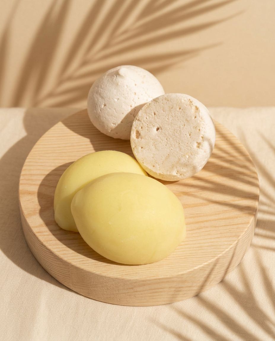 Fondant parfumé Citron meringué, fondant parfumé et suspension de cire Henriette, fabriquée à la main en Provence : Poids de chaque fondant 15 g